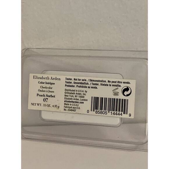 ELIZABETH ARDEN COLOR INTRIGUE CHEEK COLOR 4.35 G/0.15 OZ. #07 PEACH SORBET (T) - Picture 4 of 4